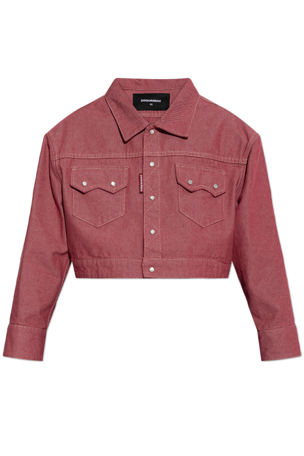 Oversized denim jacket od Dsquared2