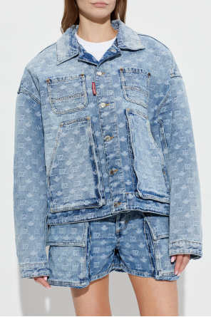 Dsquared2 Denim jacket with monogram