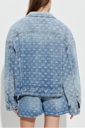 Dsquared2 Denim jacket with monogram