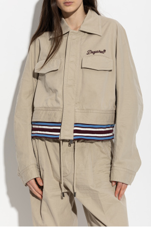 Dsquared2 Loose-fit cotton jacket