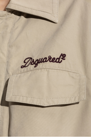 Dsquared2 Loose-fit cotton jacket