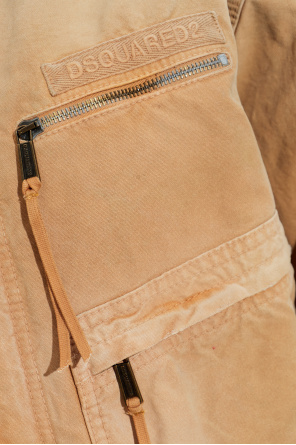 Dsquared2 Jeansjacke mit Logo