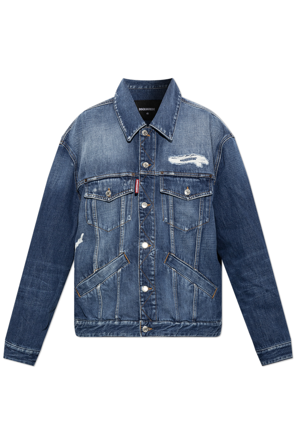Oversized denim jacket od Dsquared2