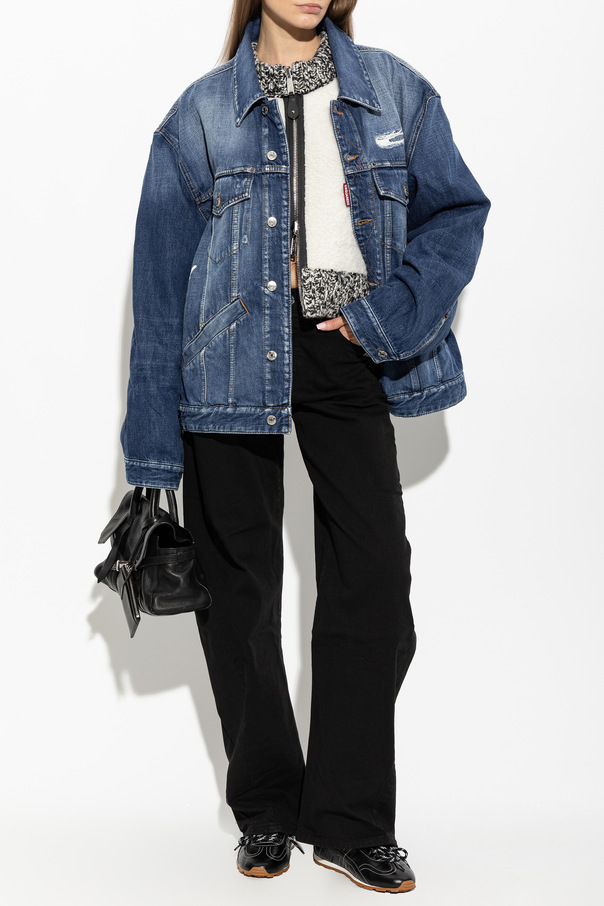 Dsquared2 Jeansowa kurtka typu ‘oversize’