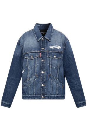 Jeansjacke im 'Oversize'-Stil