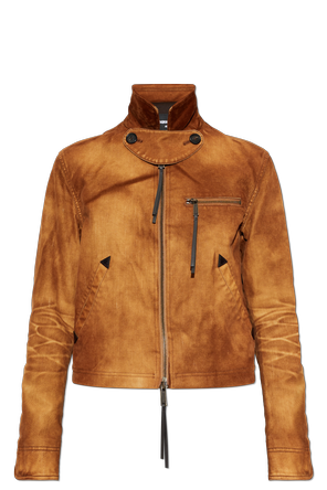 Brown denim jacket