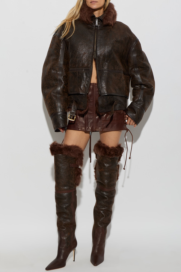 Dsquared2 Chlpatá bunda