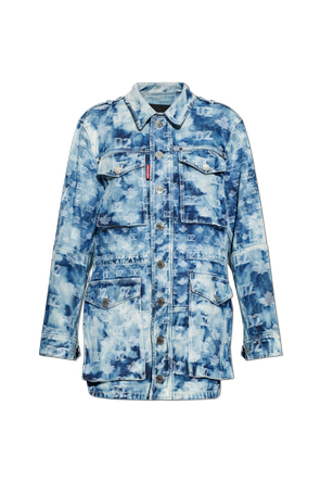 Jeansowa kurtka z monogramem