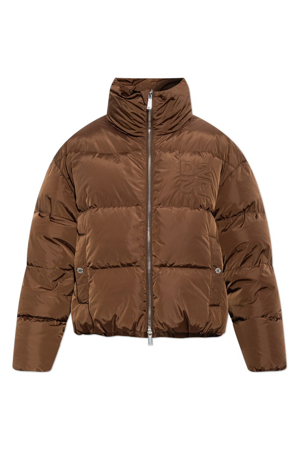 Quilted jacket with stand-up collar od Dsquared2