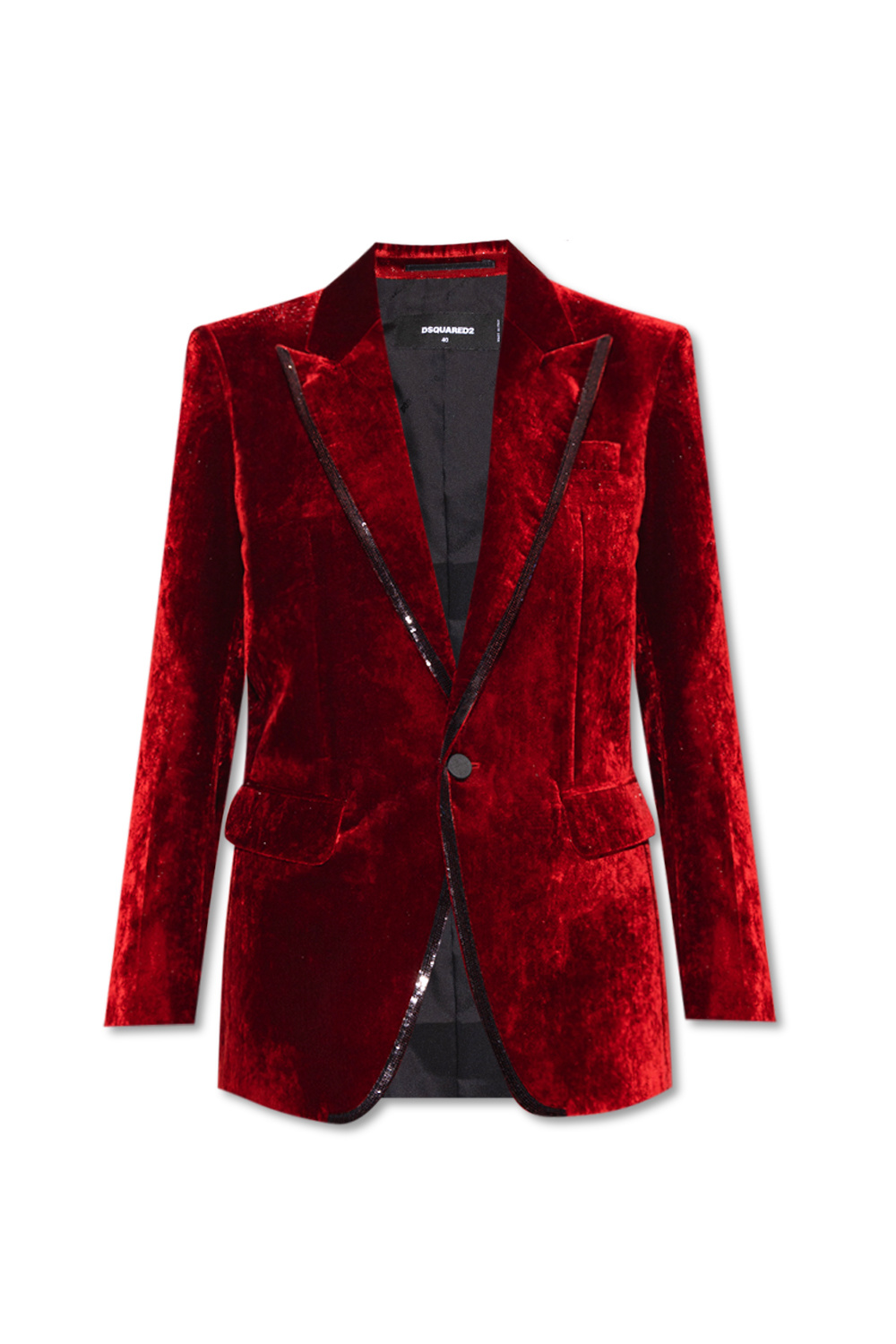 Dsquared2 ‘Dallas’ velour blazer