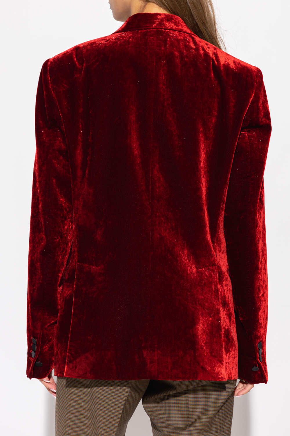 Dsquared2 ‘Dallas’ velour blazer