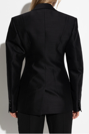 Dsquared2 Blazer with satin inserts