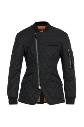 Chaqueta acolchada con logo