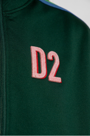 Dsquared2 sweatshirt logo-print with standing collar