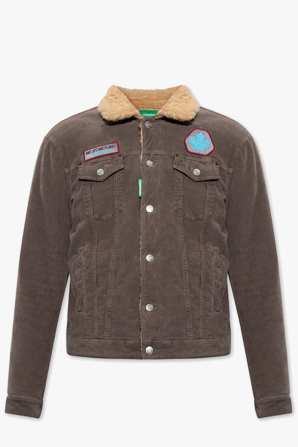 Dsquared2 ‘Dan’ jacket Mini Cotton ‘One Life One Planet’ collection
