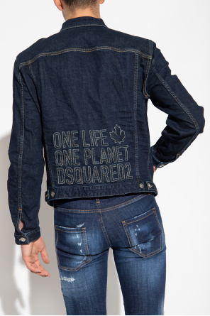 Dsquared2 Jacket BLACK ‘One Life One Planet’ collection