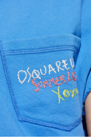 Dsquared2 Sleeveless sweatshirt capsule `Summer Lovers`