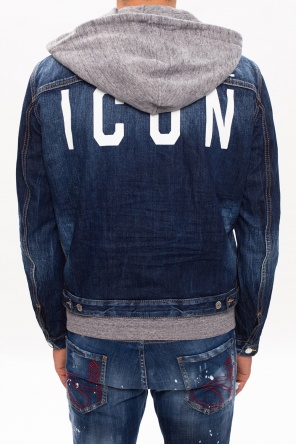 Dsquared2 Hooded denim jacket