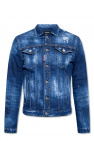 Dsquared2 Denim draw-strings jacket with logo