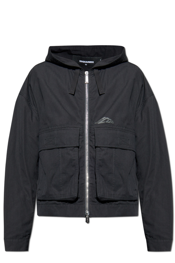 Lightweight jacket with hood, zdjęcie 1 Lightweight jacket with hood od Dsquared2