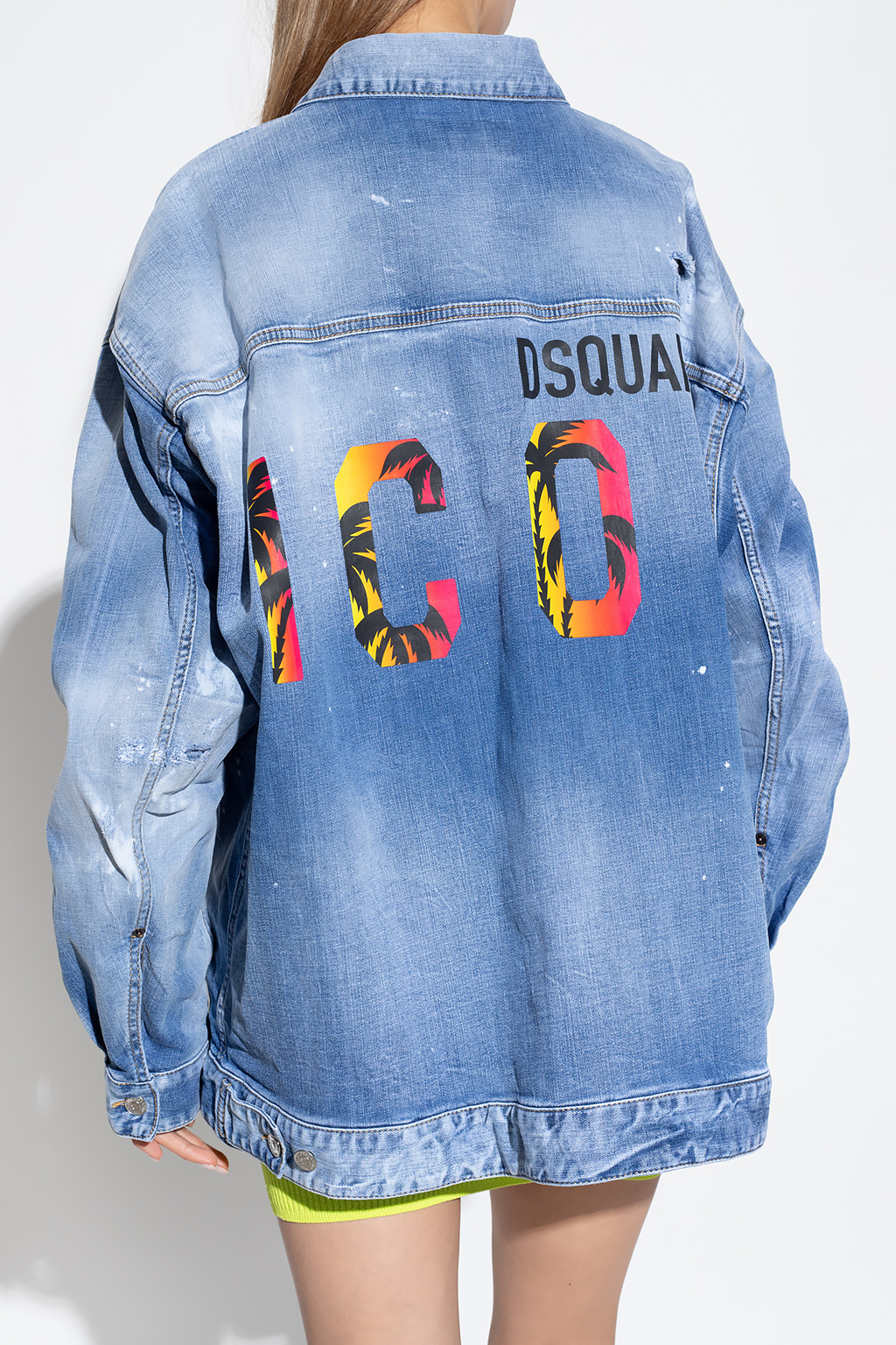 Dsquared2 Denim jacket with logo