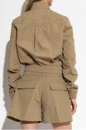 Dsquared2 Short jacket with stand-up collar