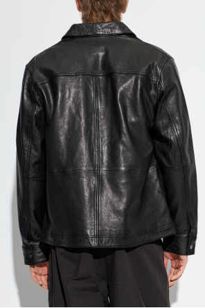 AllSaints 'Saxon' leather jacket