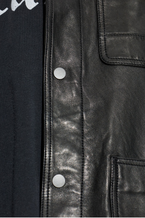 AllSaints 'Saxon' leather jacket