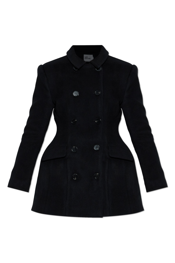 Double-breasted coat, zdjęcie 1 Double-breasted coat od Self-Portrait