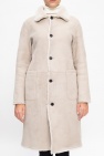 AllSaints 'Serra' collared shearling jacket