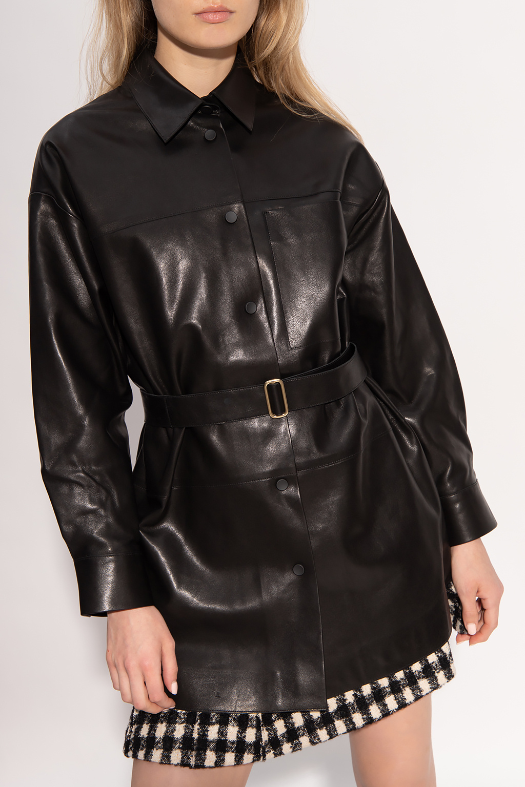 Aeron ‘Jaiphal’ leather jacket
