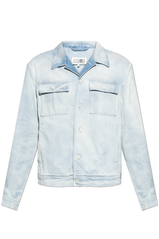 Denim jacket with pockets od MM6 Maison Margiela