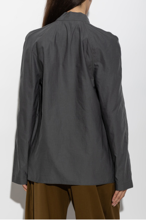 Lemaire Top with decorative tie at the neckline