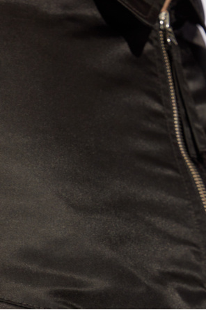Raw Hem Distressed Jacket ASYOU Kurzes Sweatshirt in verwaschenem Schwarz