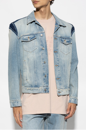 MM6 Maison Margiela Denim jacket with vintage effect