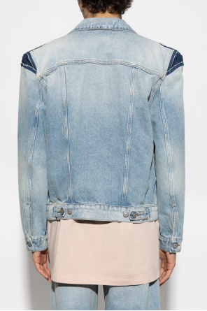 MM6 Maison Margiela Denim jacket with vintage effect