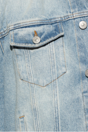 MM6 Maison Margiela Denim jacket with vintage effect