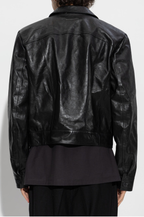 MM6 Maison Margiela Lederjacke