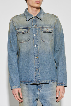 MM6 Maison Margiela Denim jacket with `vintage` effect