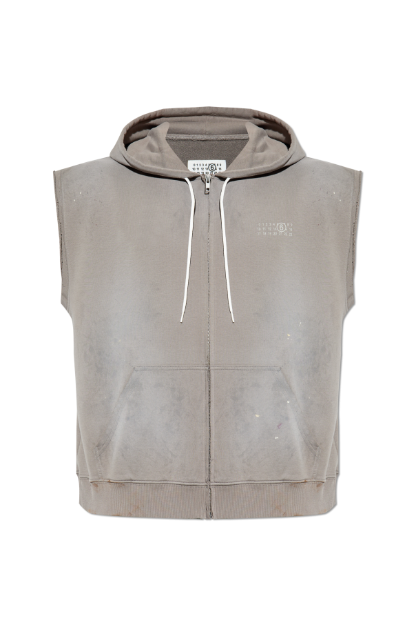 Vest with stain effect od MM6 Maison Margiela