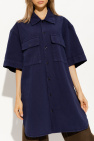 Lemaire NAVY BLUE Oversize shirt
