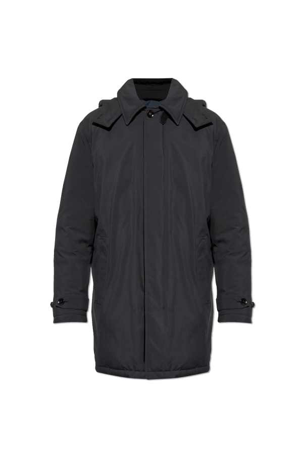 Down jacket with detachable hood, zdjęcie 1 Down jacket with detachable hood od Brioni