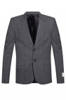 Whar padded hoodie Patterned blazer