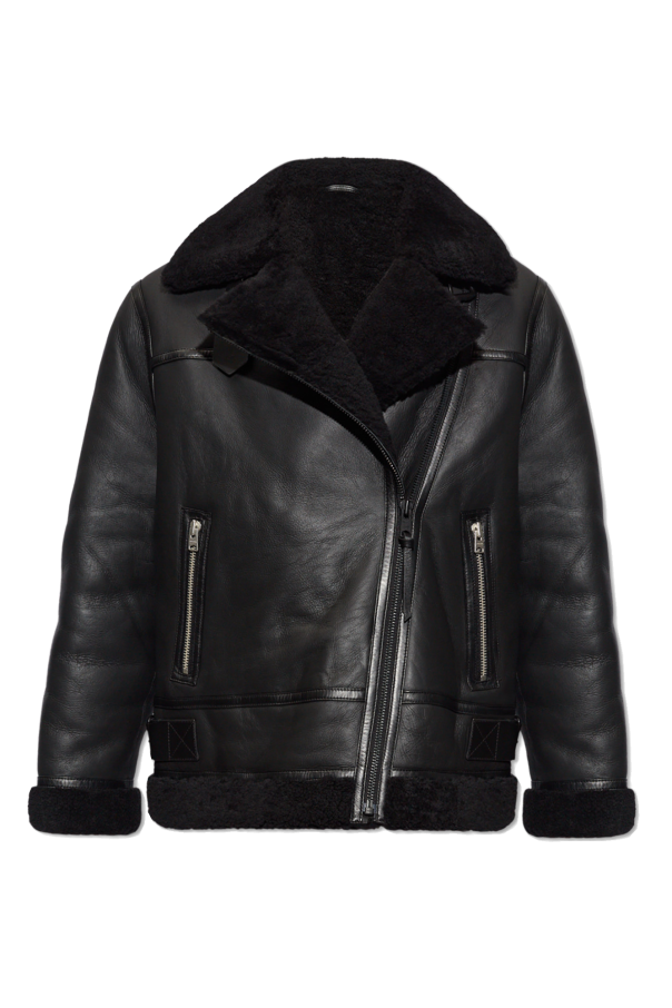 ‘Sola’ shearling jacket od AllSaints