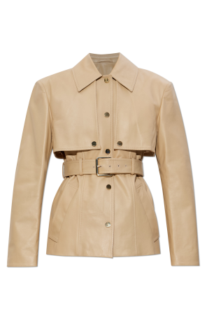 "Tenzone" leather jacket