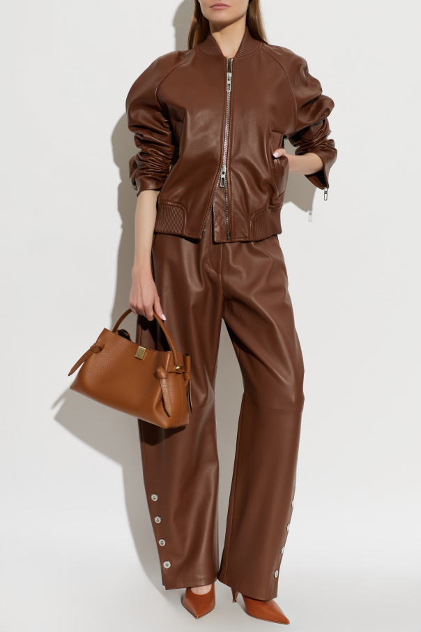 Sportmax Kožená bunda ‘Amour’