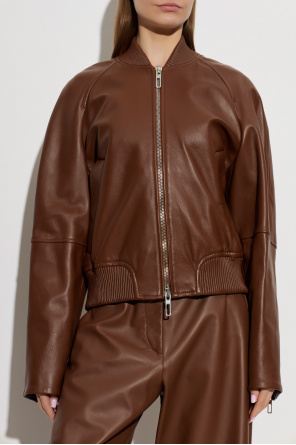 Sportmax Kožená bunda ‘Amour’