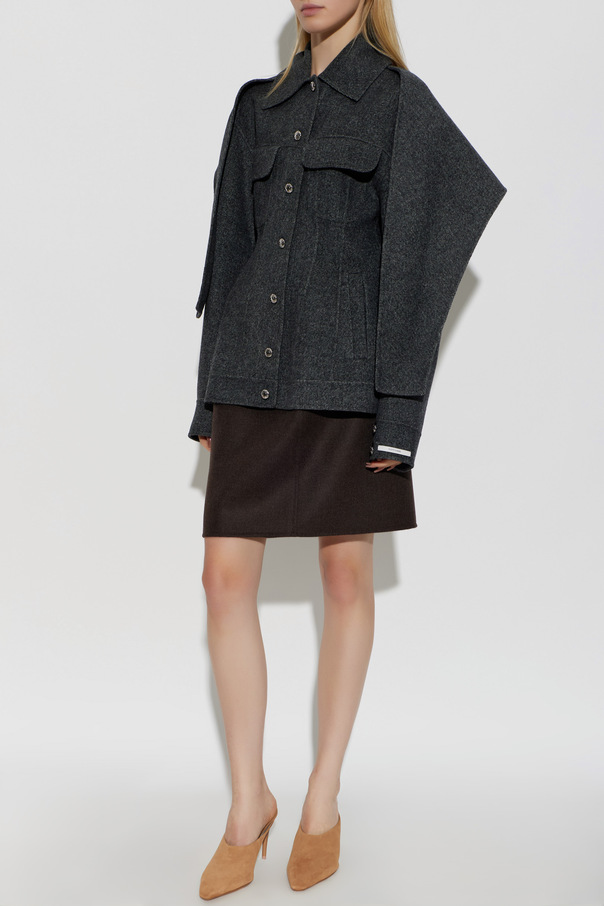 Sportmax Wełniana kurtka ‘Calcio’