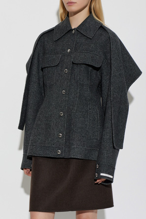 Sportmax Wełniana kurtka ‘Calcio’