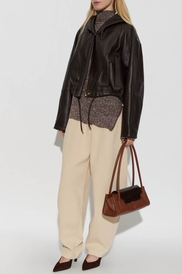 Sportmax Skórzana kurtka ‘Kabala’